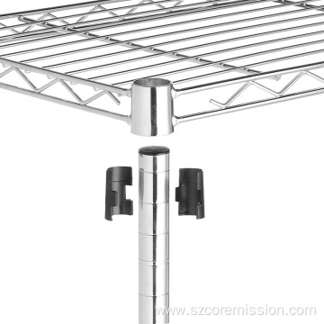 Display Detachable Simple Installing Metal Wire Shelf Rack